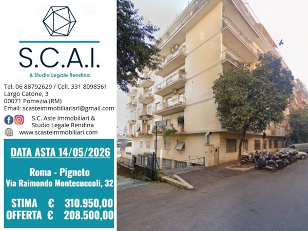 appartamento in vendita a Roma in zona Prenestino-Labicano
