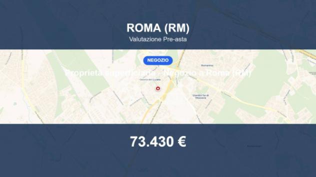 negozio in vendita a Roma in zona Torre Gaia