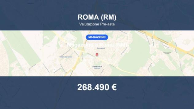 locale commerciale in vendita a Roma in zona Tor Vergata/Torrenova