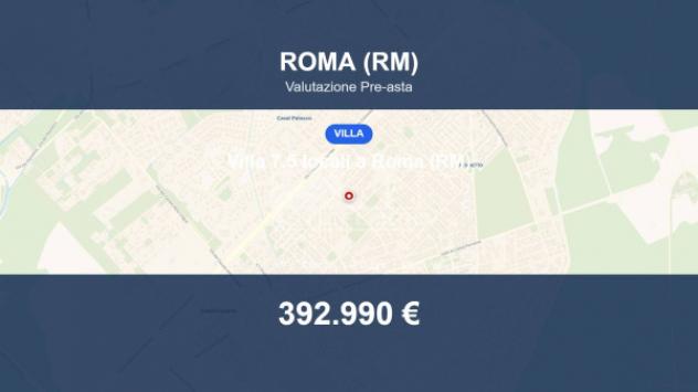 casa indipendente in vendita a Roma in zona Infernetto