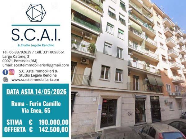 appartamento in vendita a Roma in zona Tuscolano