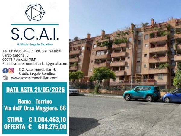 appartamento in vendita a Roma in zona Torrino