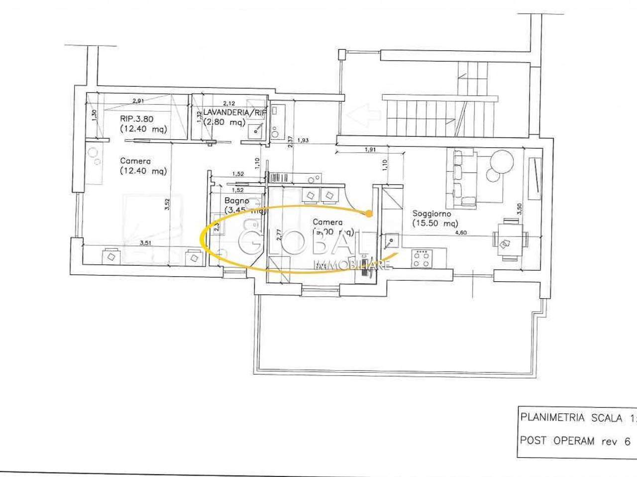 appartamento in vendita a Roma in zona Prenestino-Centocelle