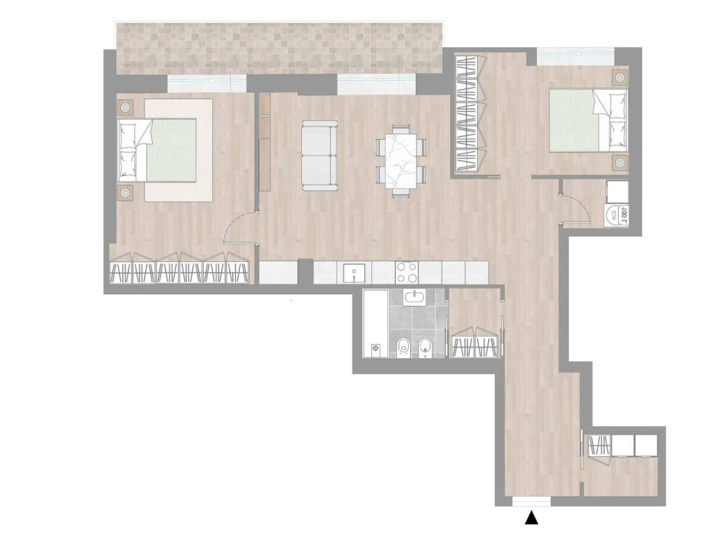 appartamento in vendita a Roma in zona Nomentano