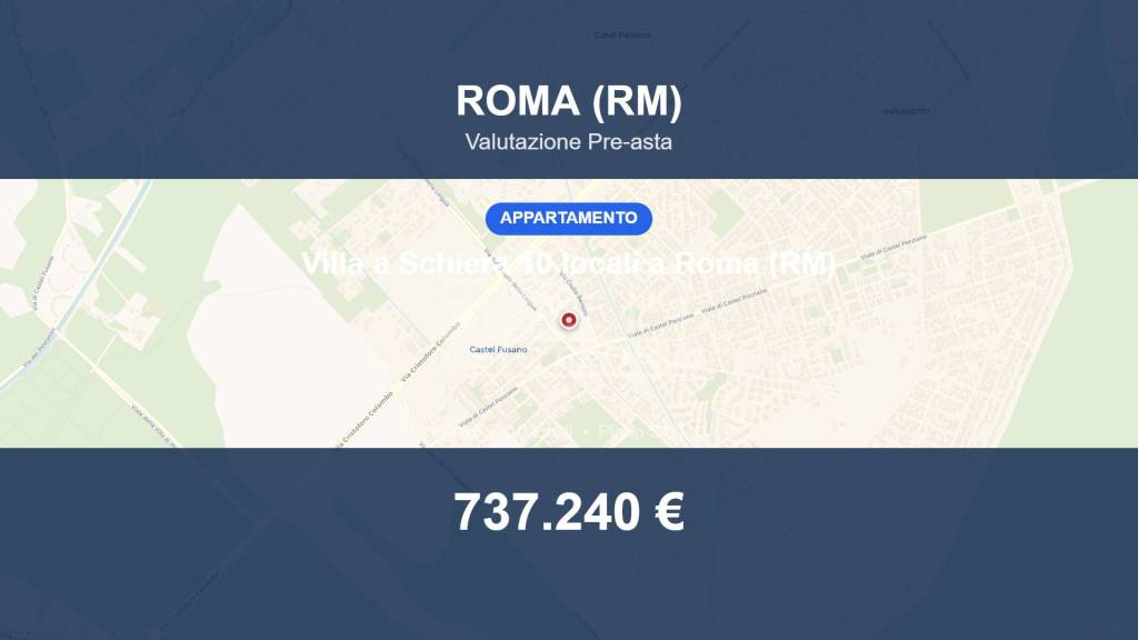 appartamento in vendita a Roma in zona Infernetto