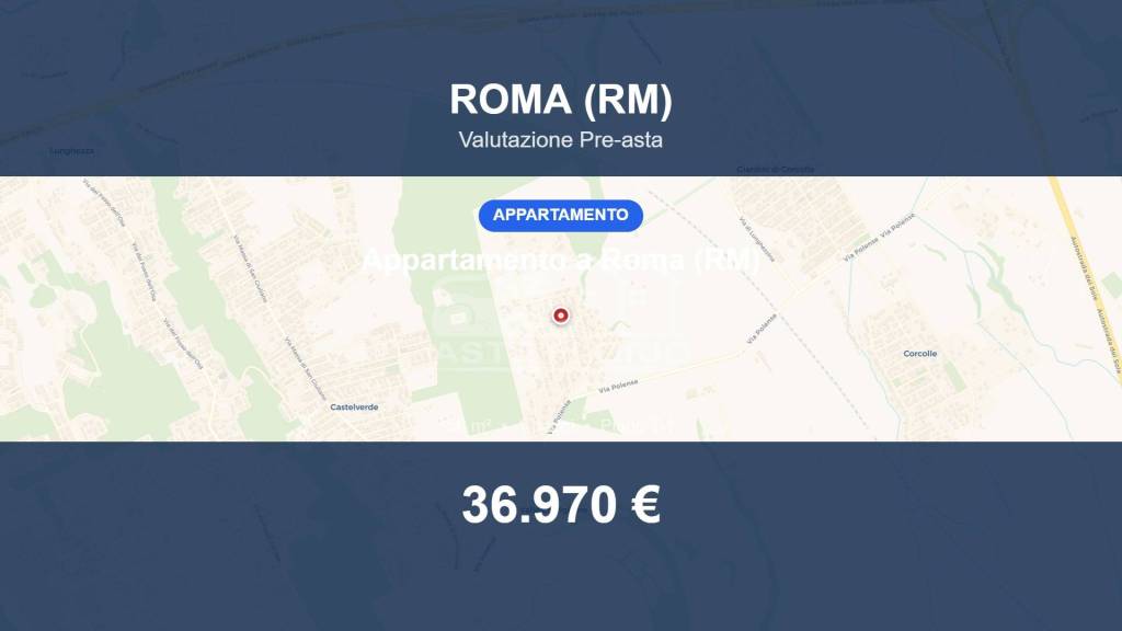 appartamento in vendita a Roma in zona Fosso di San Giuliano