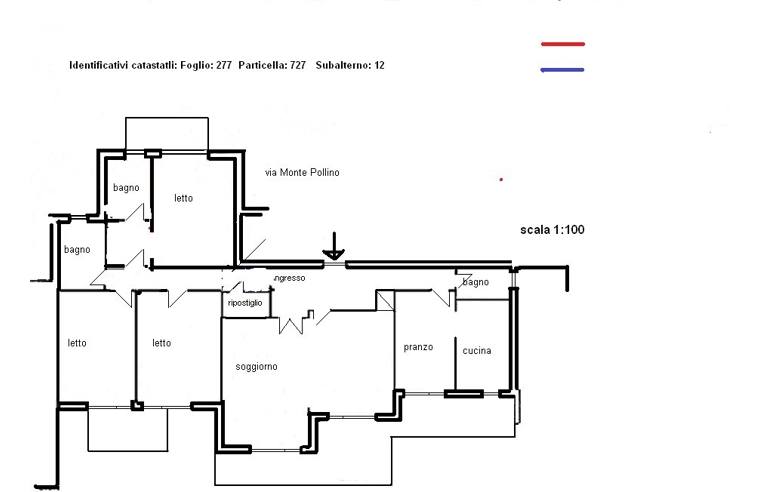 appartamento in vendita a Roma in zona Monte Sacro/Talenti