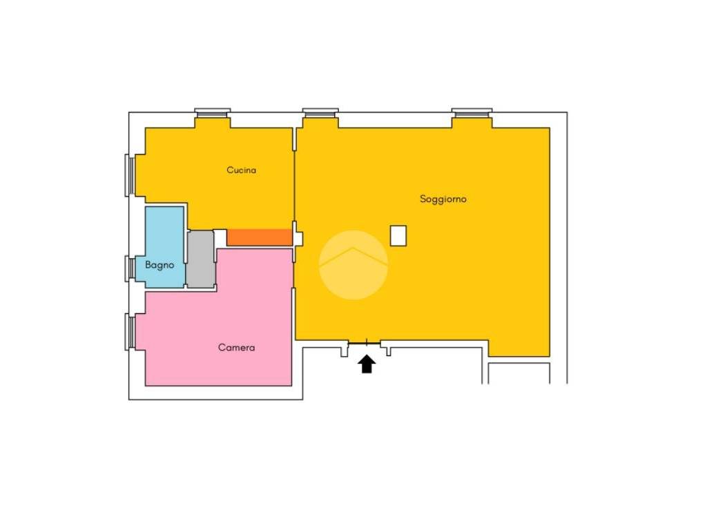 appartamento in vendita a Roma in zona San Saba - Ripa