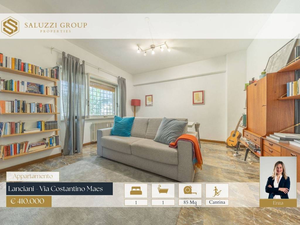 appartamento in vendita a Roma in zona Nomentano