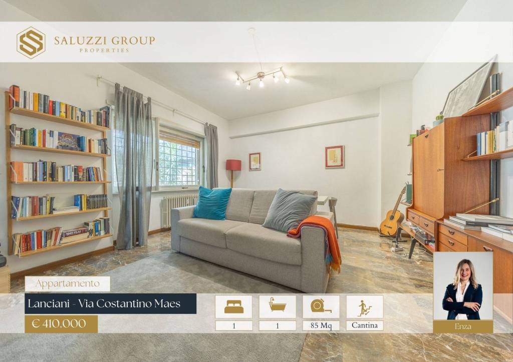 appartamento in vendita a Roma in zona Nomentano