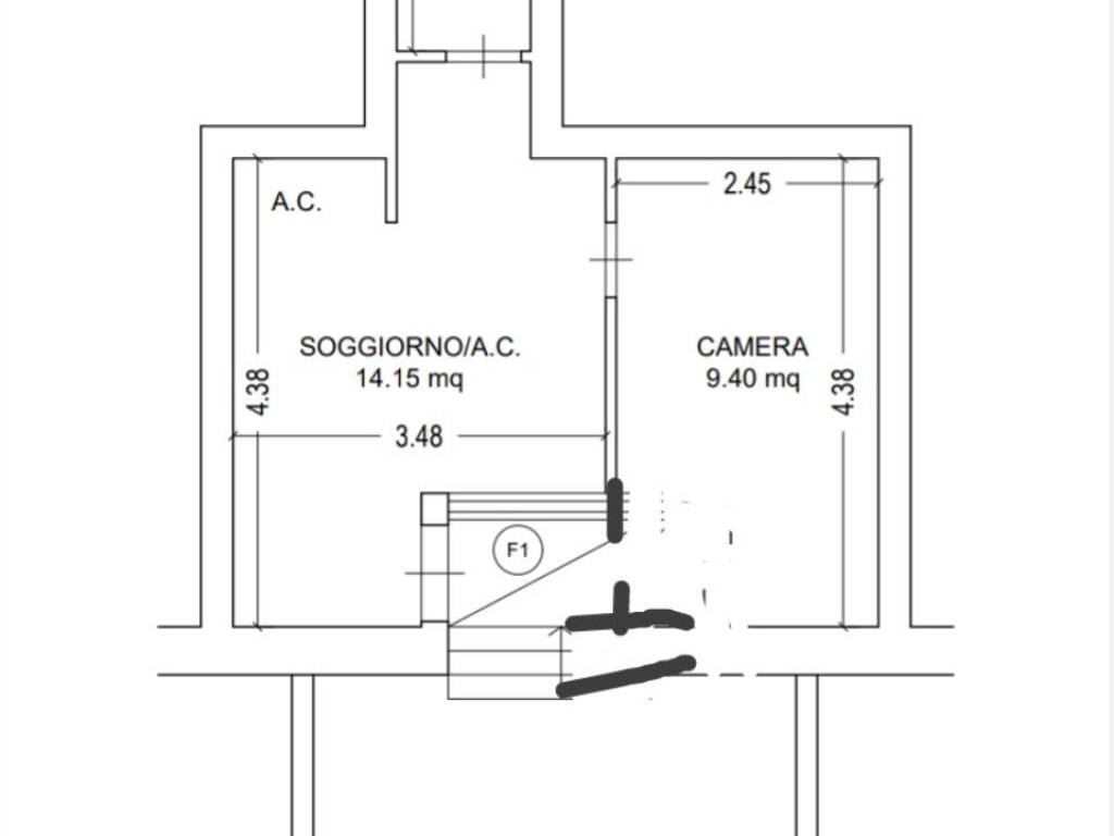 appartamento in vendita a Roma in zona Prenestino-Centocelle