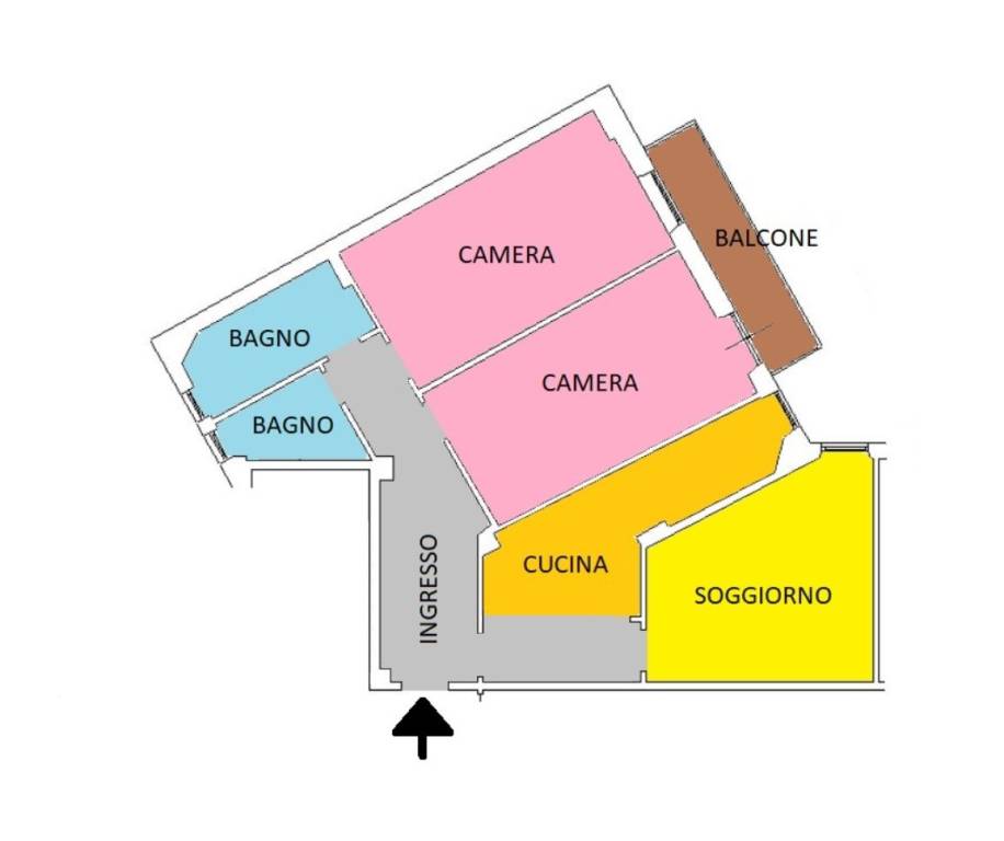 appartamento in vendita a Roma in zona Tiburtino