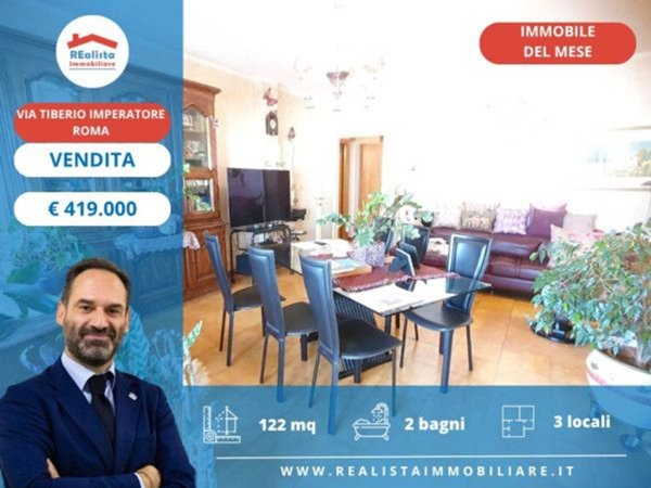 appartamento in vendita a Roma in zona Ostiense