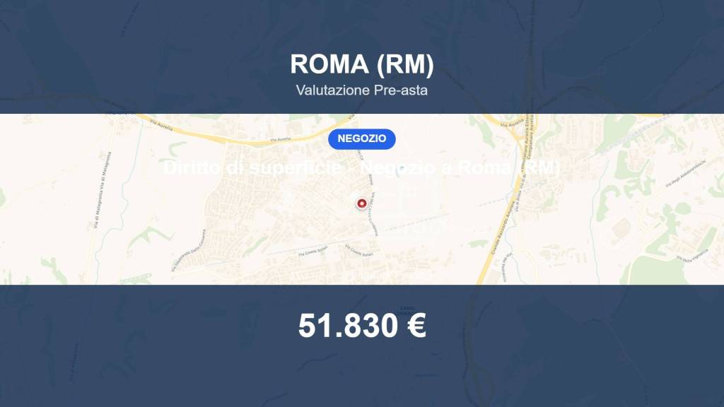negozio in vendita a Roma in zona Massimina/Casal Lumbroso