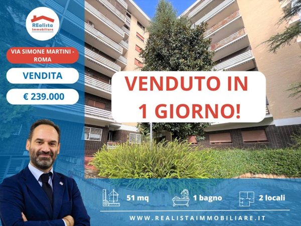 appartamento in vendita a Roma in zona Ardeatino
