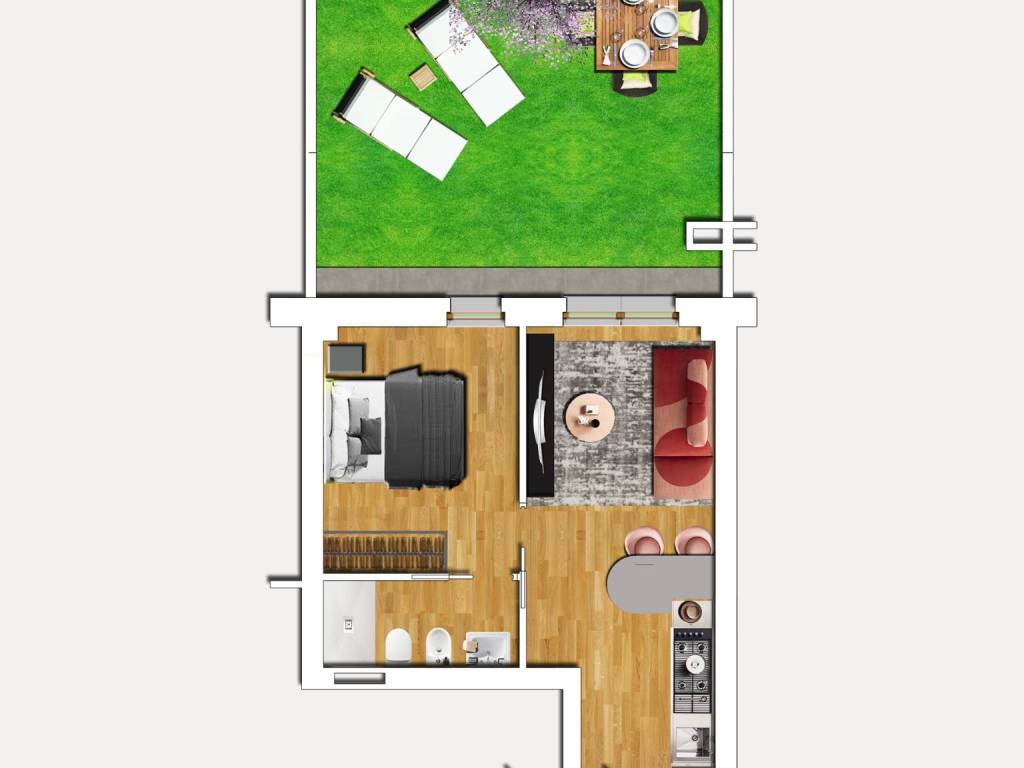 appartamento in vendita a Roma in zona Casal Boccone