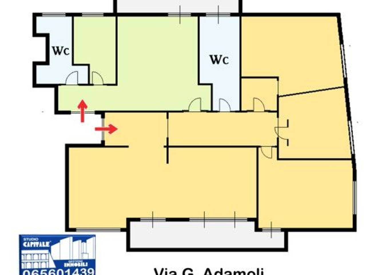 appartamento in vendita a Roma in zona Ardeatino