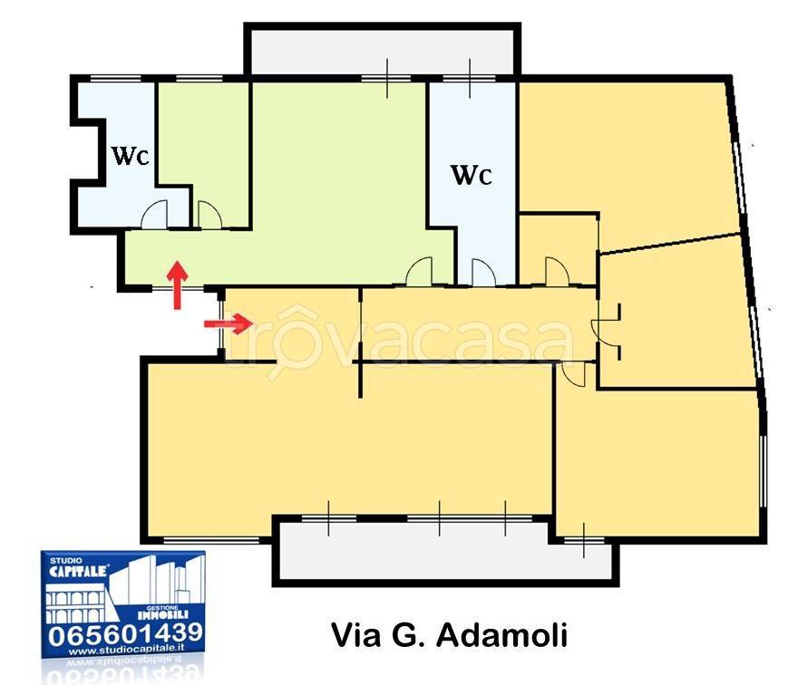appartamento in vendita a Roma in zona Ardeatino