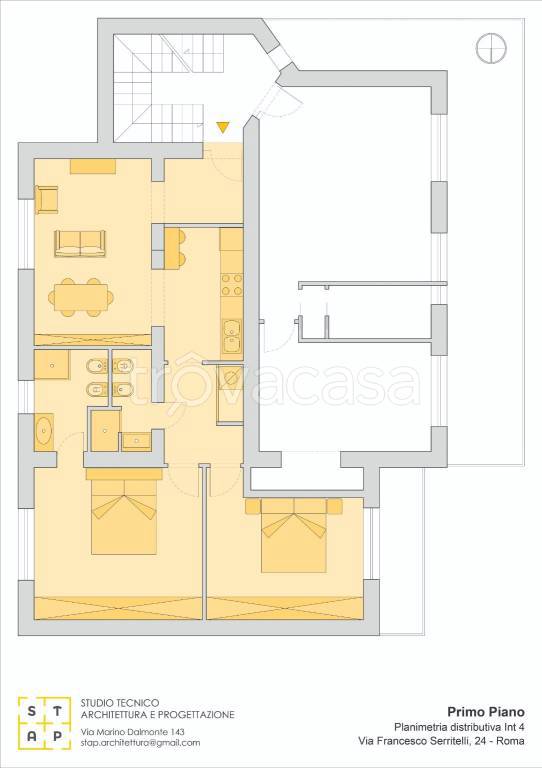 appartamento in vendita a Roma in zona Tor di Quinto