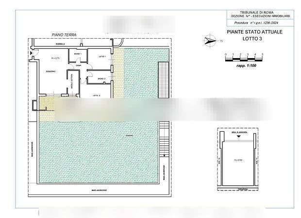 appartamento in vendita a Roma in zona Finocchio