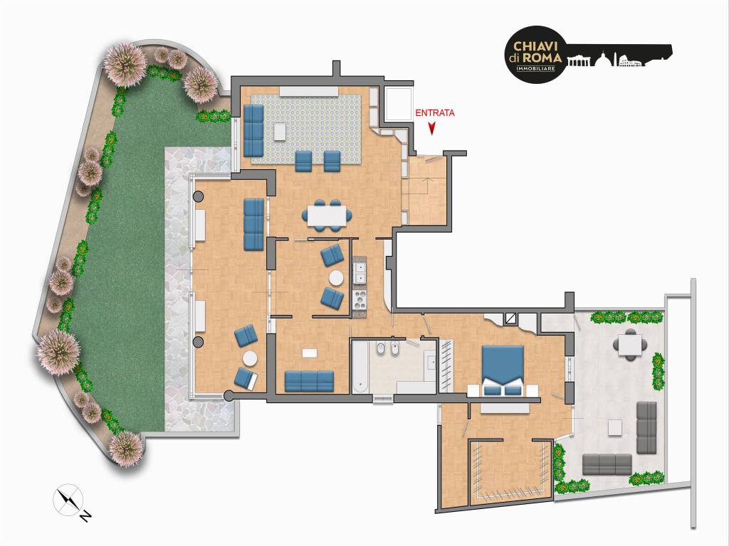 appartamento in vendita a Roma