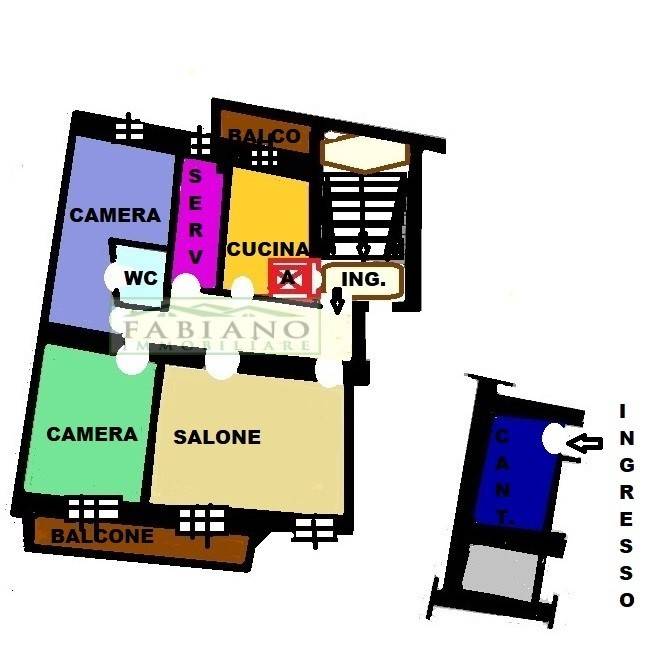 appartamento in vendita a Roma