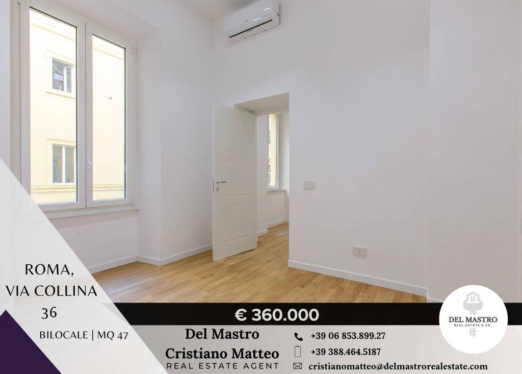 appartamento in vendita a Roma in zona Ludovisi/Sallustiano