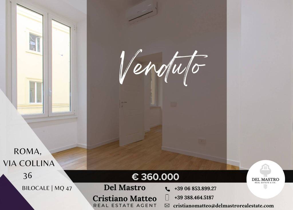 appartamento in vendita a Roma in zona Ludovisi/Sallustiano