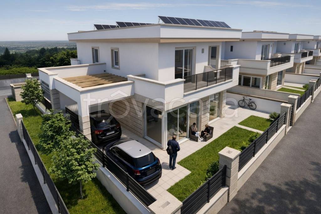 casa indipendente in vendita a Roma in zona Finocchio
