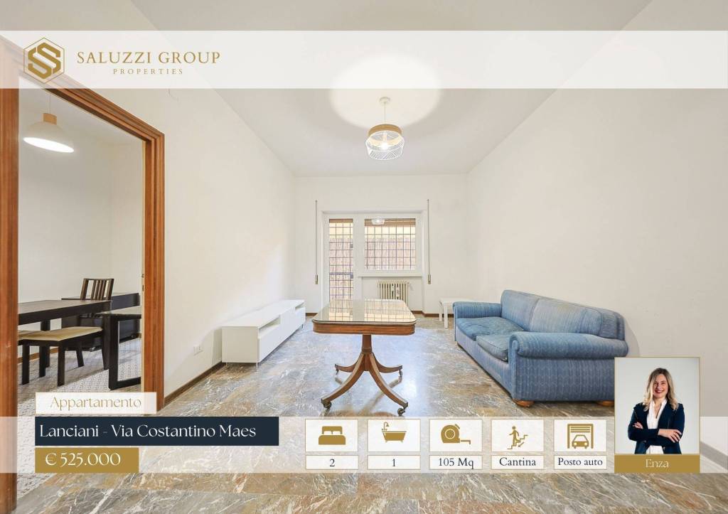 appartamento in vendita a Roma in zona Nomentano