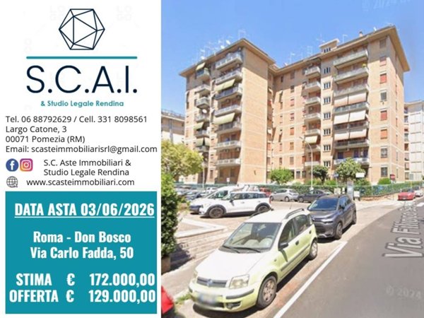 appartamento in vendita a Roma in zona Cinecittà