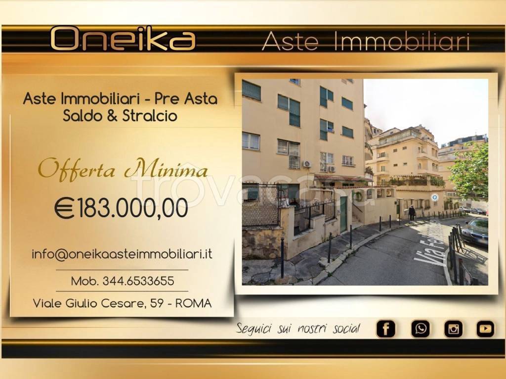 appartamento in vendita a Roma in zona Pinciano