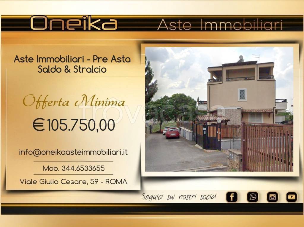 casa indipendente in vendita a Roma in zona Lunghezza