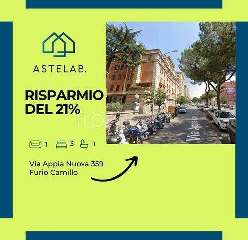 appartamento in vendita a Roma in zona Tuscolano