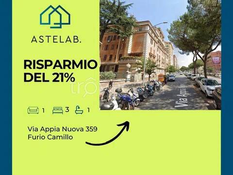 appartamento in vendita a Roma in zona Tuscolano