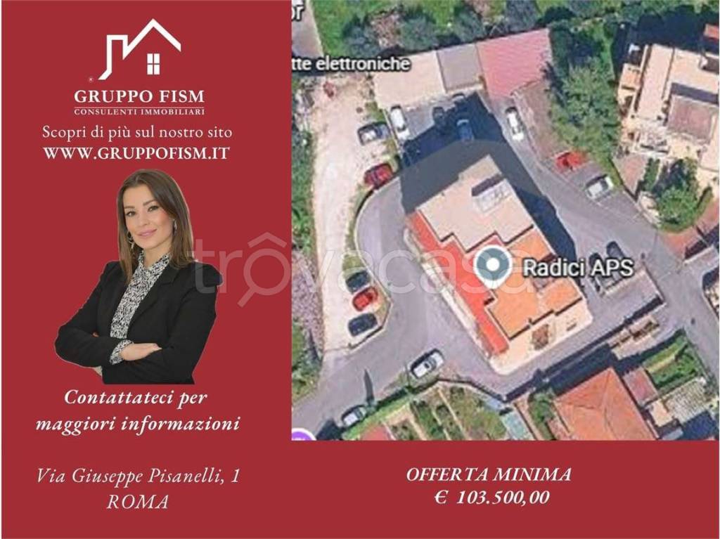 appartamento in vendita a Roma in zona Tor Vergata/Torrenova