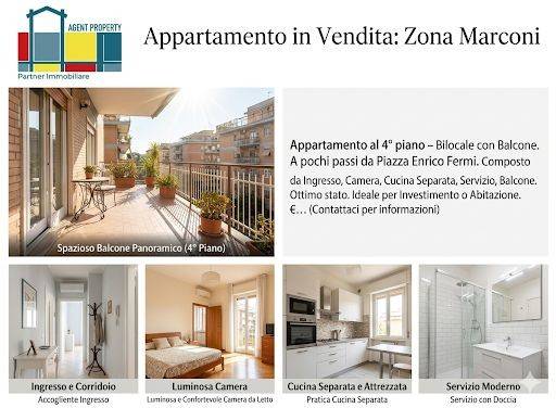 appartamento in vendita a Roma in zona Portuense