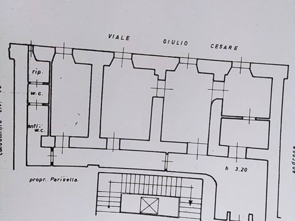 appartamento in vendita a Roma in zona Rione Prati
