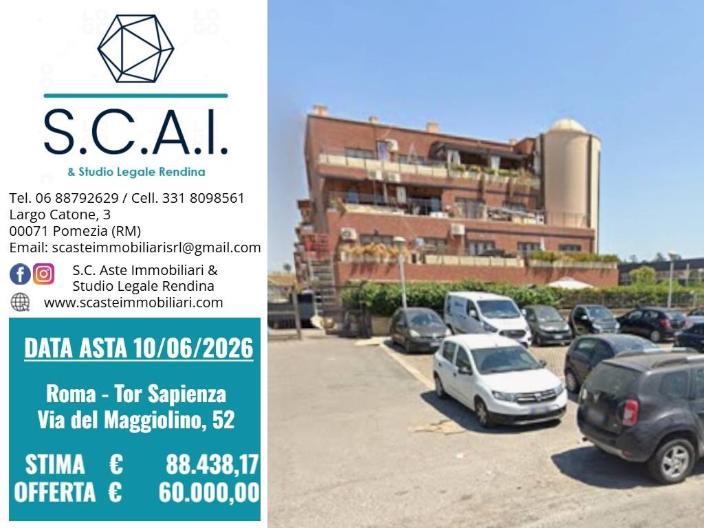 appartamento in vendita a Roma in zona Tor Sapienza