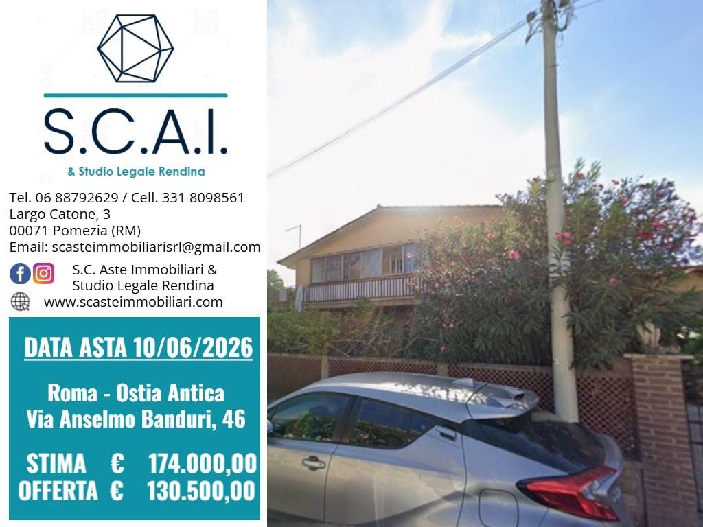 appartamento in vendita a Roma in zona Ostia Antica