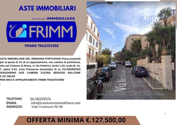 appartamento in vendita a Roma in zona Portuense