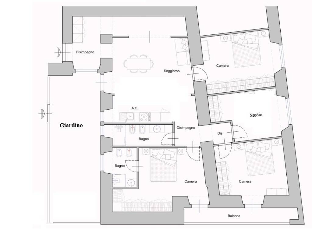 appartamento in vendita a Roma in zona Nomentano