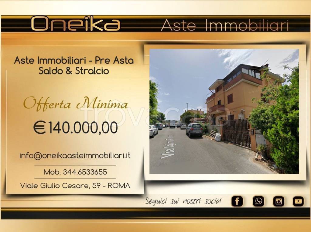 appartamento in vendita a Roma in zona Massimina/Casal Lumbroso