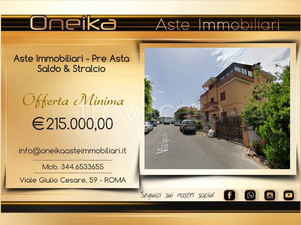 appartamento in vendita a Roma in zona Massimina/Casal Lumbroso