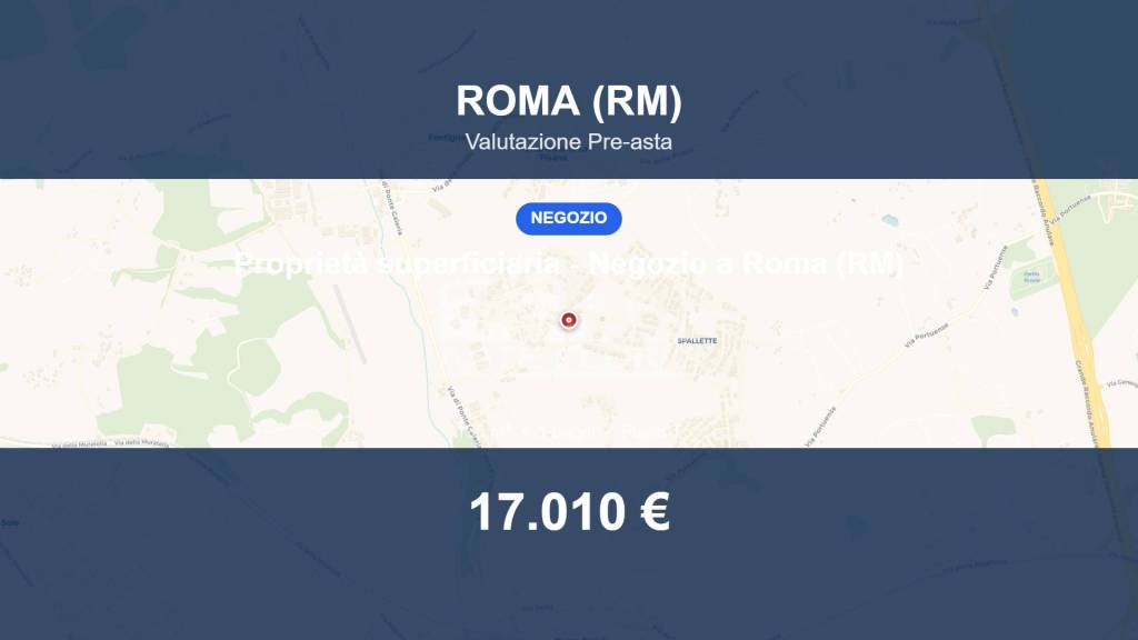 negozio in vendita a Roma in zona Massimina/Casal Lumbroso