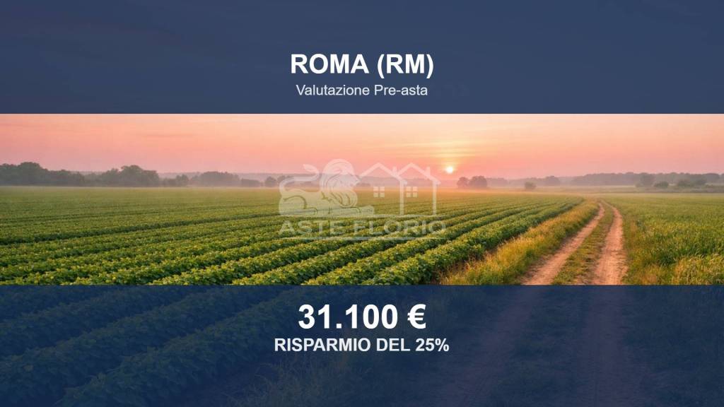 terreno edificabile in vendita a Roma in zona Finocchio