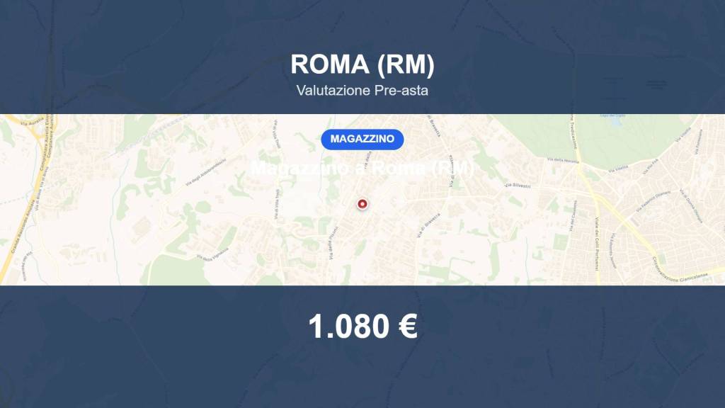 locale commerciale in vendita a Roma in zona La Pisana