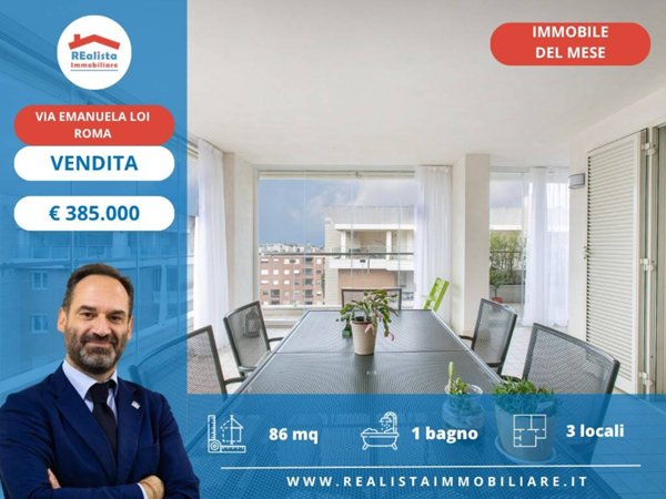 appartamento in vendita a Roma in zona Giuliano Dalmata