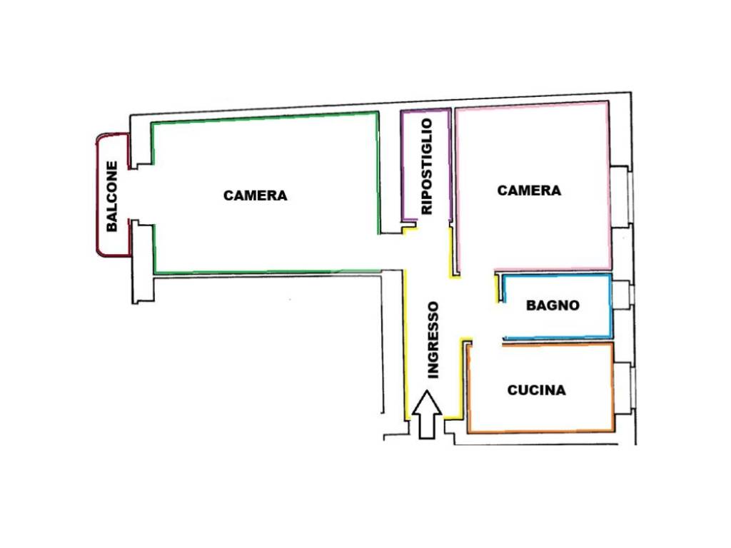 appartamento in vendita a Roma in zona Appio Latino