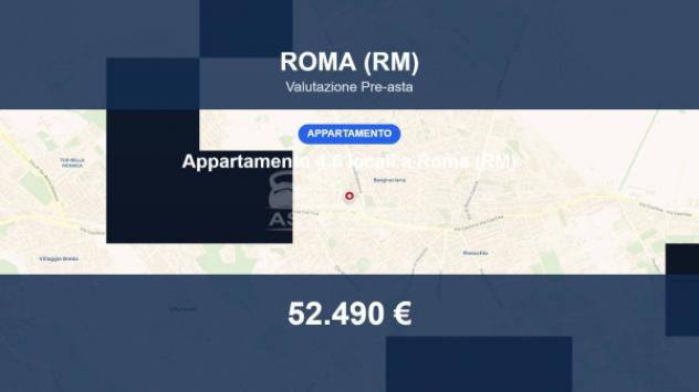 appartamento in vendita a Roma in zona Borghesiana